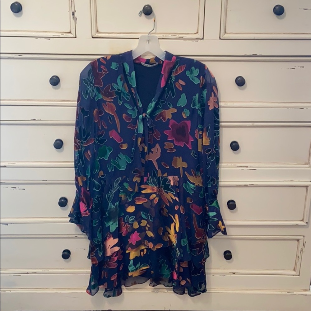 Alice + Olivia Moore Burnout Tunic